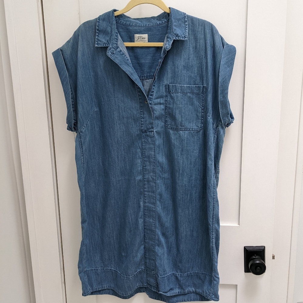 J.Crew Chambray Dress - XXL